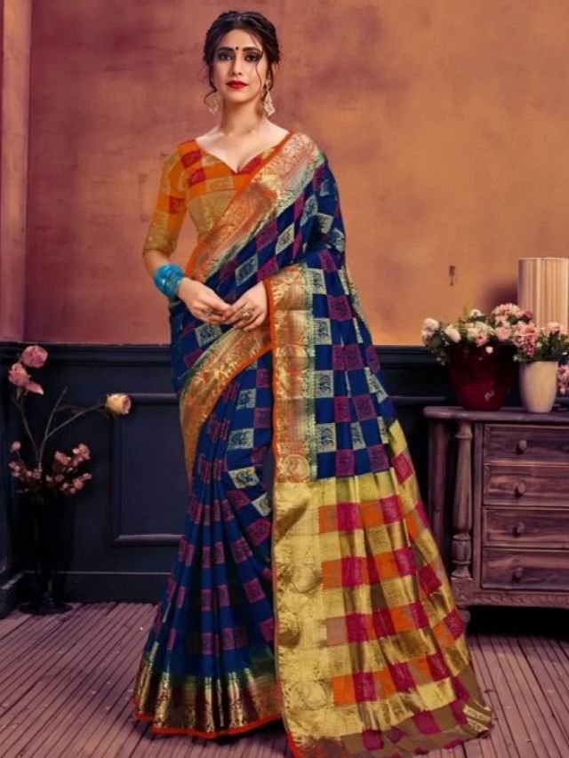 Find Your Best Sarees for Engagement Jacquard Sarees for Wedding Engagement