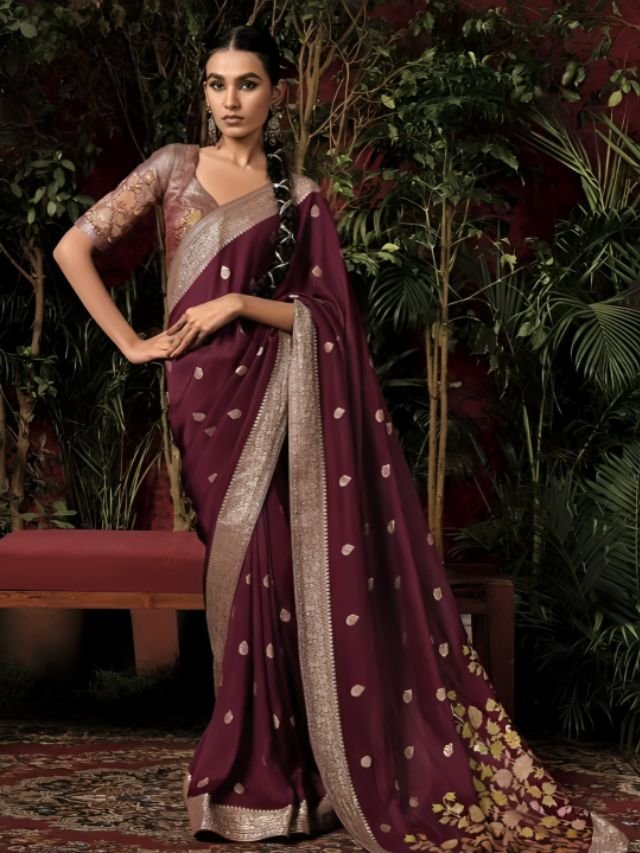 Find Your Best Sarees for Engagement Silk Sarees for Wedding Engagement