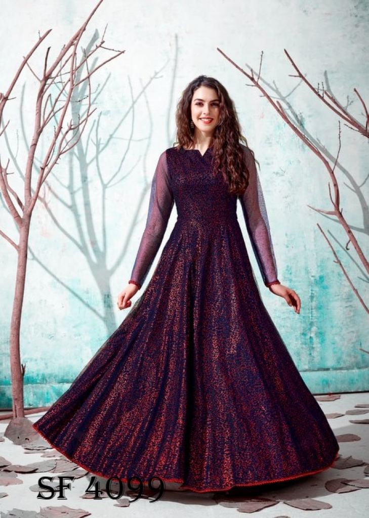 Buy On Sale Beautiful Georgette Hand Work Embroidered Anarkali Long Gown  Dupatta Partywear Dress, Bollywood Gown , Wedding Wear Online in India -  Etsy