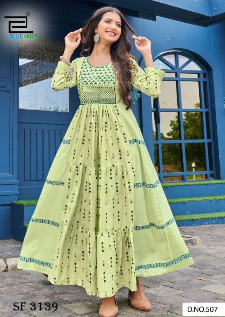 Buy Heavy Cotton Camric In Pista Color By Blue Hills at Rs. 1550 online ...