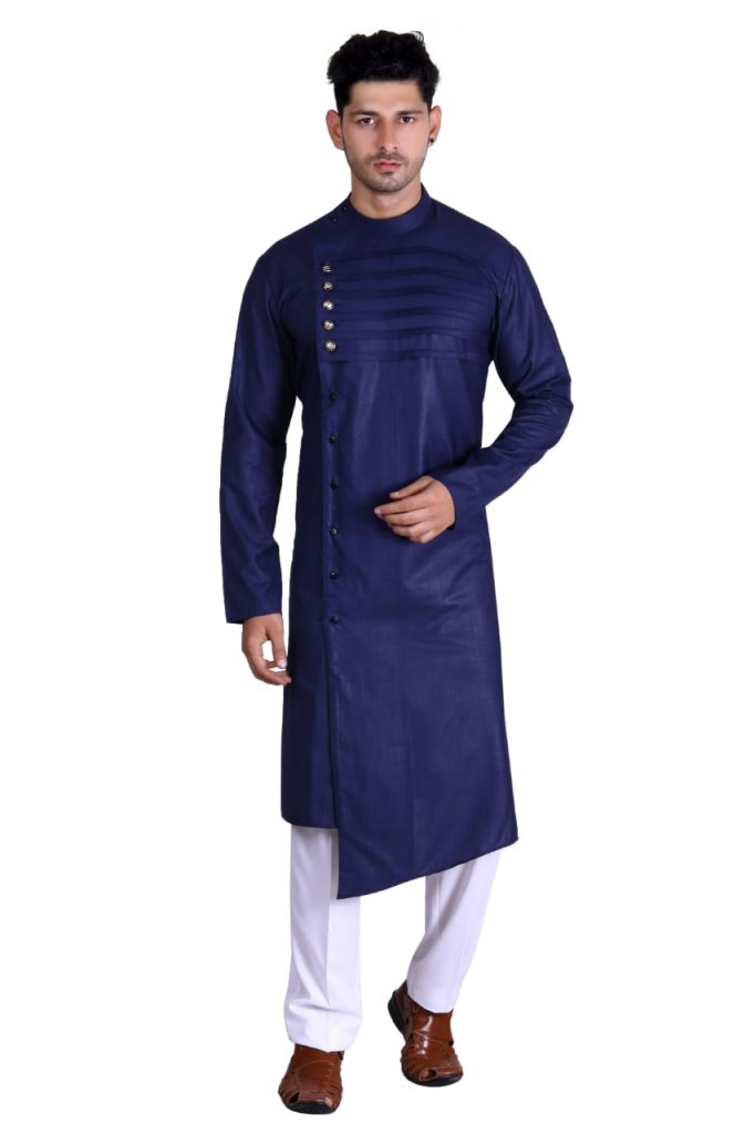 Buy Men s Traditional wear Pathani Nevy Blue Color at Rs. 1299 online ...