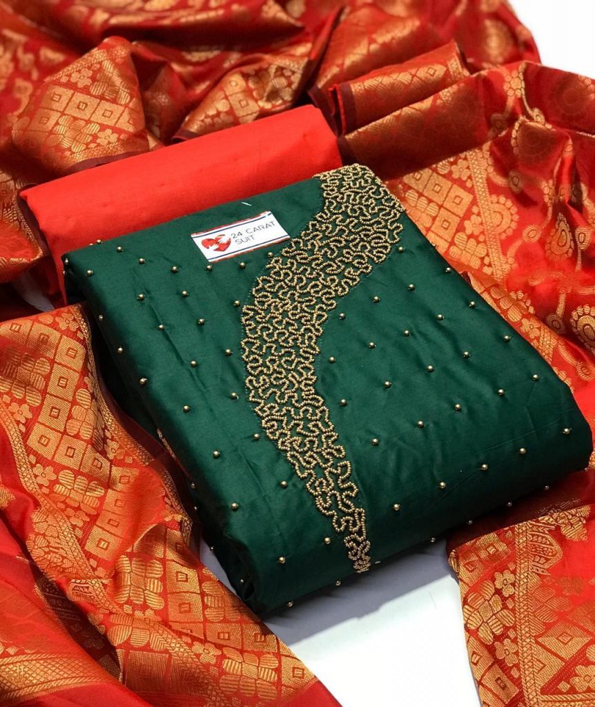 Buy Beautiful New Khatli Dress Material at Rs. 830 online from ...