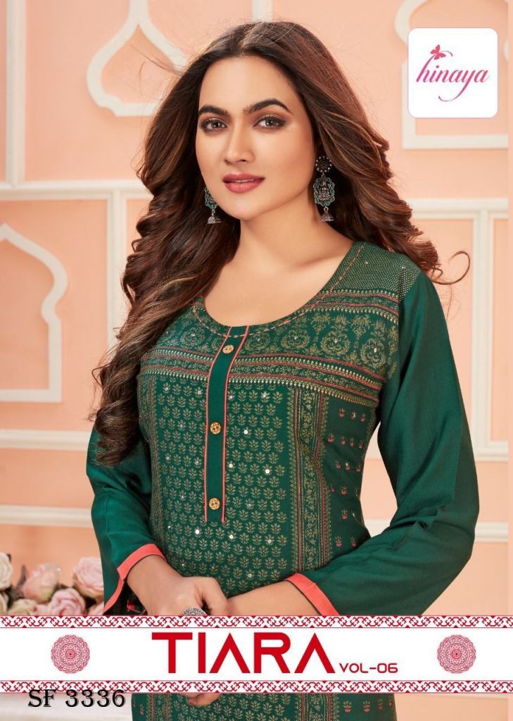 Green color cotton top with fancy embroidery designers readymade kurti –  Indian Colors