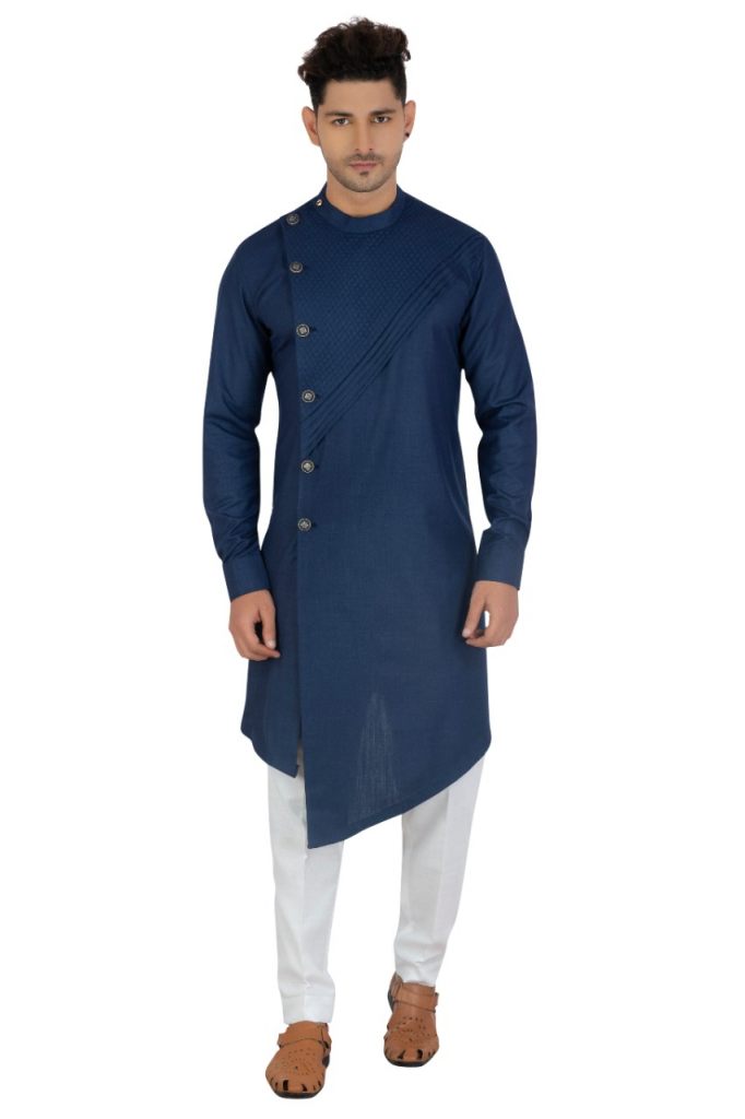 Buy Wedding Designed Mens Kurta at Rs. 1899 online from Surati Fabric ...