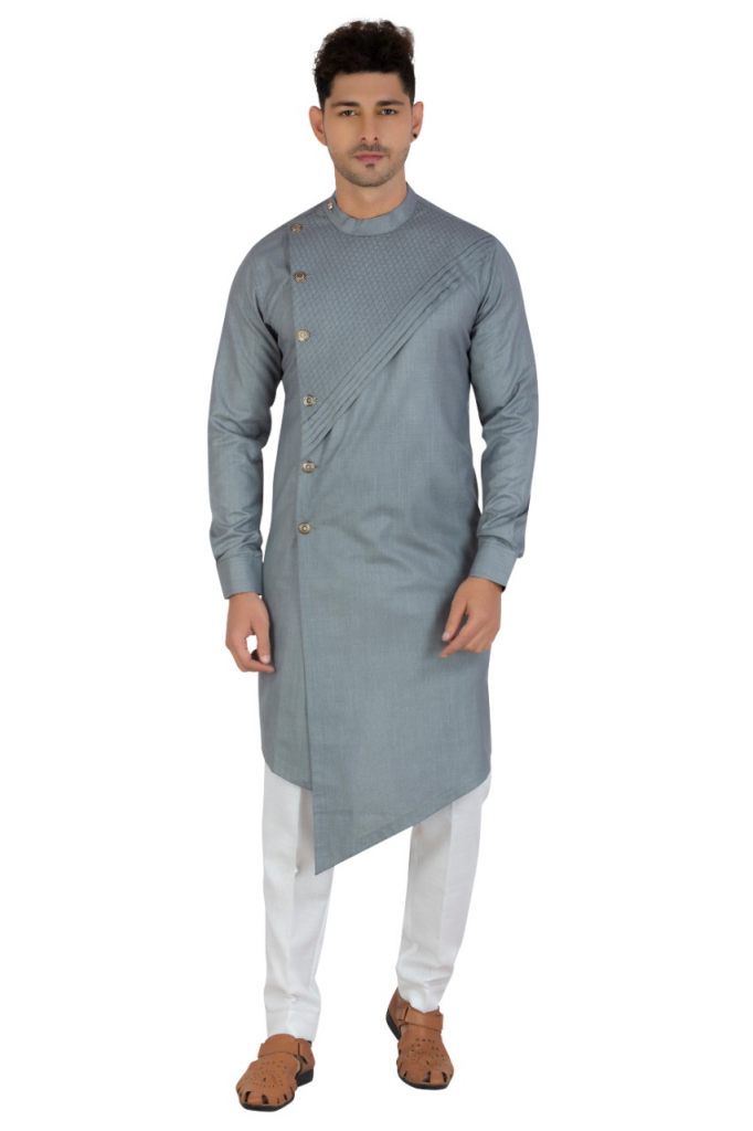 Buy Wedding Designed Mens Kurta at Rs. 1899 online from Surati Fabric ...