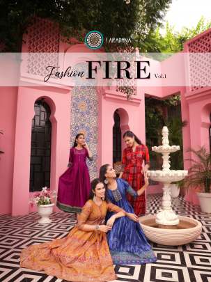 ARADHNA S FASHION FIRE VOL 1 LONG KURTIS COLLECTION