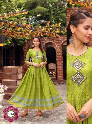 ARADHNA S FASHION FIRE VOL 1 LONG KURTIS COLLECTION