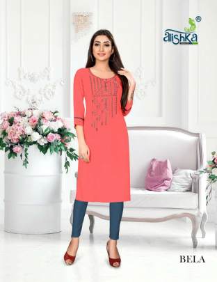 Alishka Bela Kurti Wholesale Catalog 8 Pcs