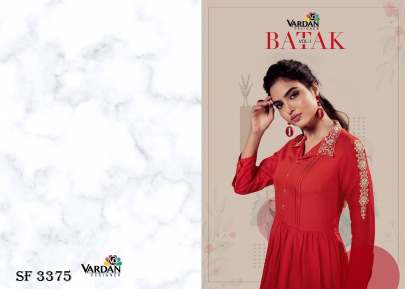 BATAK- Vol-1 Top with Designer style In 6 Design By Vardan Deginer