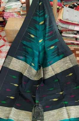 BEAUTIFUL SIMPLE BHAGALPURI SAREE FOR TRADITINAL FUNCTIONS 