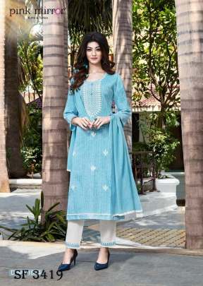 BLOOM Kurti  Pant with Dupatta In 6 Design By Pink Mirror