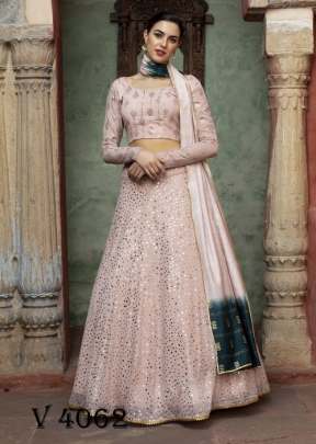 BRIDESMAID VOL 10 Designer Lehengha choli In Dusty Pink Color BY SHUBHKALA