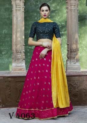 BRIDESMAID VOL 10 Designer Lehengha choli In Rani Color BY SHUBHKALA