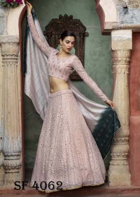 BRIDESMAID VOL 10 Designer Lehengha choli In Dusty Pink Color BY SHUBHKALA