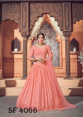 BRIDESMAID VOL 12 Bridal Look Lehengha Choli In Peach Color By SHUBHKALA