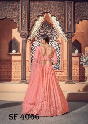 BRIDESMAID VOL 12 Bridal Look Lehengha Choli In Peach Color By SHUBHKALA