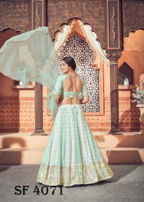 BRIDESMAID VOL 12 Bridal Look Lehengha Choli In Pista Color By SHUBHKALA