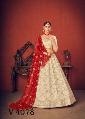 BRIDESMAID VOL 13 Bridal Look Lehengha Choli In Beige Color By SHUBHKALA