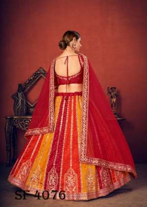 BRIDESMAID VOL 13 Bridal Look Lehengha Choli In Red Color By SHUBHKALA