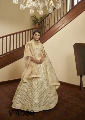 BRIDESMAID VOL 14 Bridal Look Lehengha Choli In Beige Color By SHUBHKALA