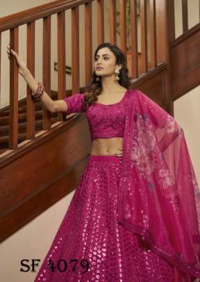 BRIDESMAID VOL 14 Bridal Look Lehengha Choli In Deep Pink Color By SHUBHKALA