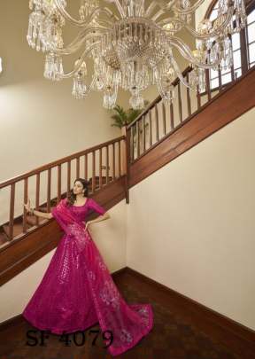 BRIDESMAID VOL 14 Bridal Look Lehengha Choli In Deep Pink Color By SHUBHKALA