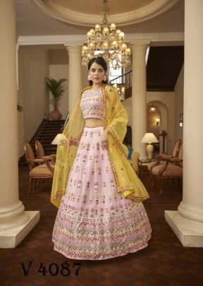 BRIDESMAID VOL 15 Bridal Look Lehengha Choli In Pink Color By SHUBHKALA