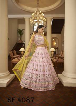 BRIDESMAID VOL 15 Bridal Look Lehengha Choli In Pink Color By SHUBHKALA
