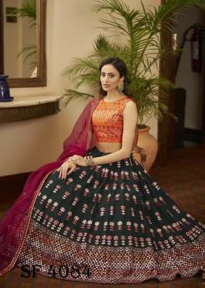 BRIDESMAID VOL 15 Bridal Look Lehengha Choli In Green Color By SHUBHKALA