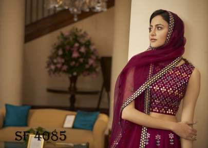 BRIDESMAID VOL 15 Bridal Look Lehengha Choli In Deep Pink Color By SHUBHKALA