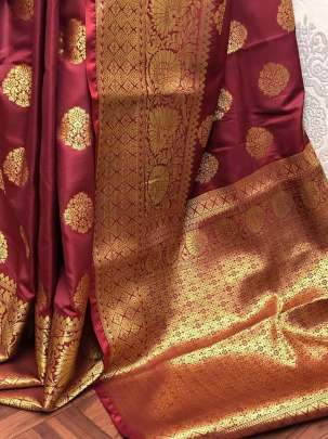 Banarasi Handloom Weaving Silk Saree