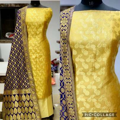 Banarasi Jacqurd Naylon With  Zari  Work  Butti