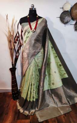 Banasari Handloom Weaving Silk Saree