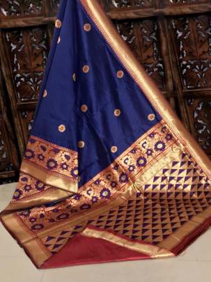 Banasari Soft Silk Blue