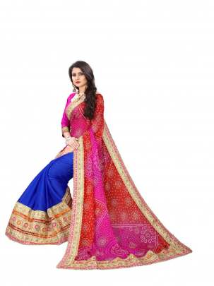  Bandhani catalogue- BLUE