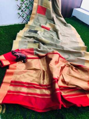 Banglori Raw Silk Saree With Rich Golden Zari saree