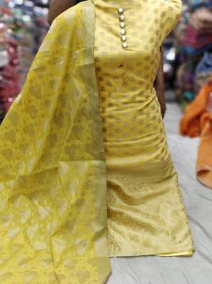 Beautiful Banarasi Dress Material