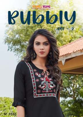 Bubbly Vol 03 Western Shorty Top In 9 Color By Tips   Tops