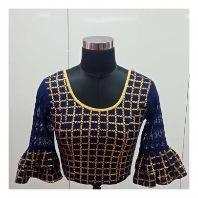 Chaina Corp Blue Colour Blouse