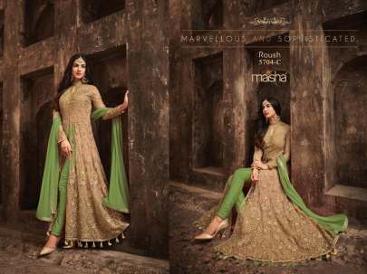 DN LFH 5704 Salwar Suit Light Green