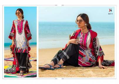 Deepsy Muzlin With Chiffon Dupatta