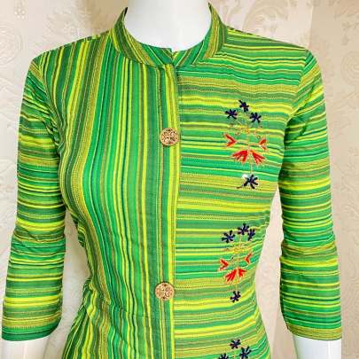 Designer Cotton Kurti Multi