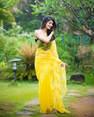 Designer Georgette Fancy Saree
