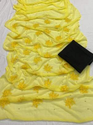 Designer Georgette Fancy Saree