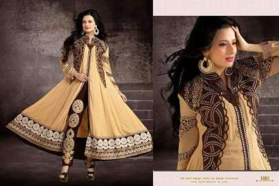 Designer Zoya Geogert Dress Material 