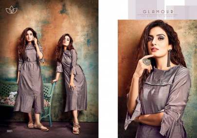 Evermore Silver Pearls Vol 3 Kurti Wholesale Catalog 6 Pcs