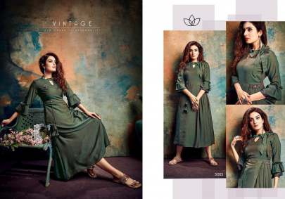 Evermore Silver Pearls Vol 3 Kurti Wholesale Catalog 6 Pcs