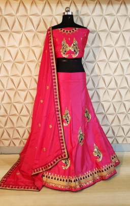  Exclusive Embroidery Work Designer Lehenga