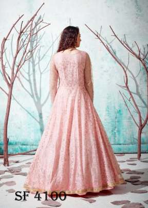 FLORY VOL 13 Anarkali Long Gown In Pink Color By SHUBHKALA