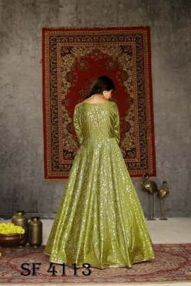 FLORY VOL 15 Anarkali Long Gown In Fluorescent Color By SHUBHKALA